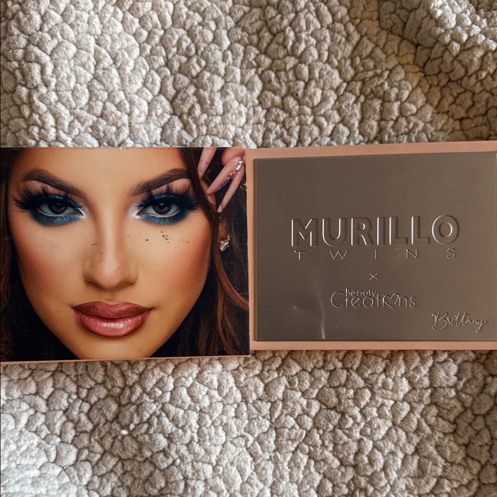 Beauty Creations Murillo Twins Eyeshadow Palette - Blue and Brown